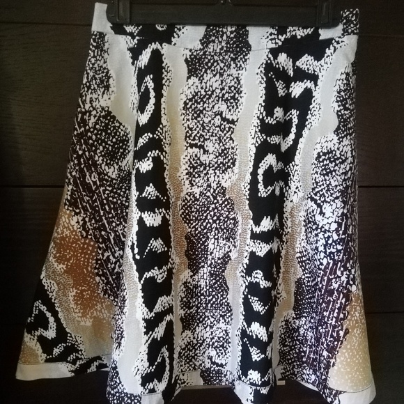DVF Diane von Furstenberg snake print skirt size 8 - Picture 5 of 5